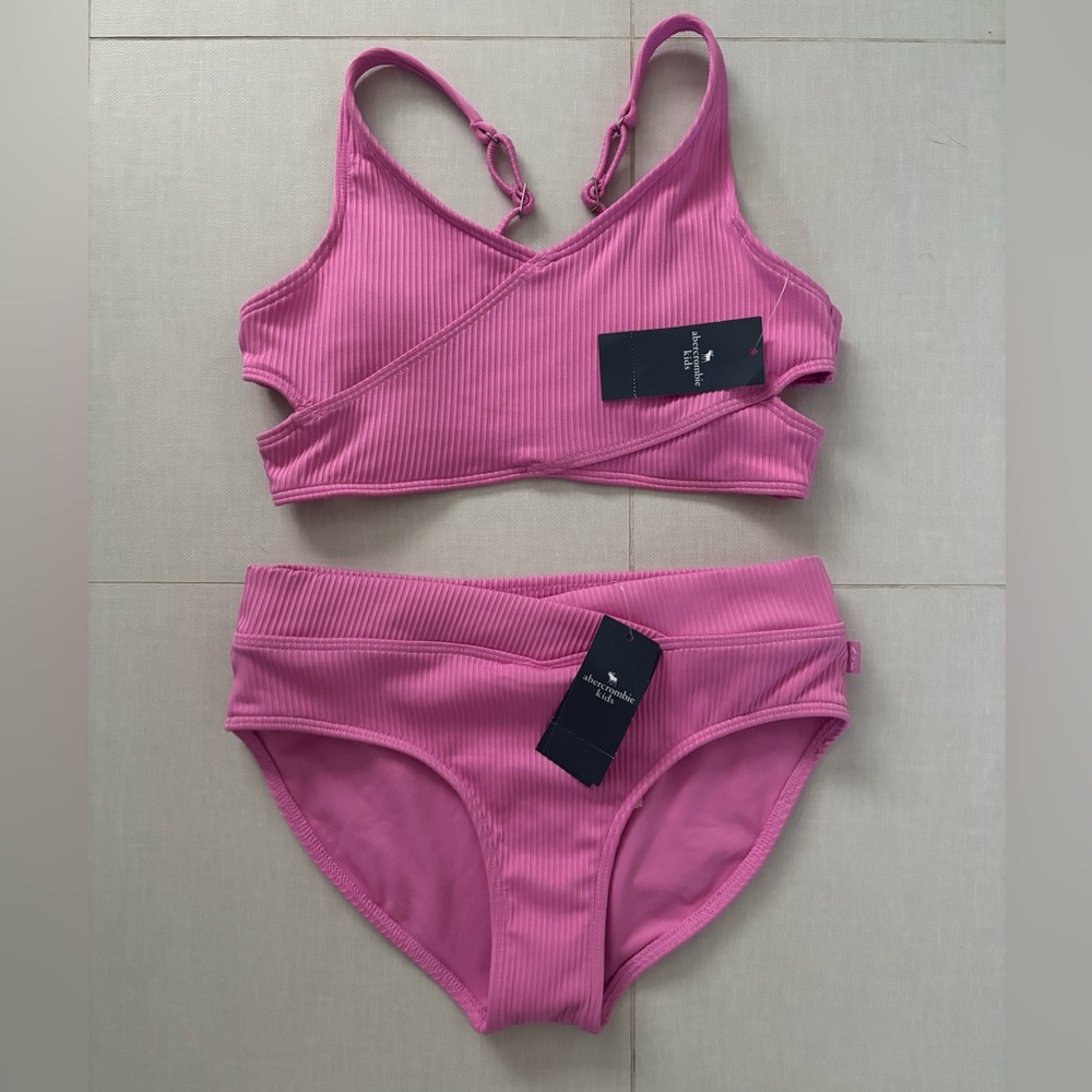 Abercrombie Kids Pink Bikini Set